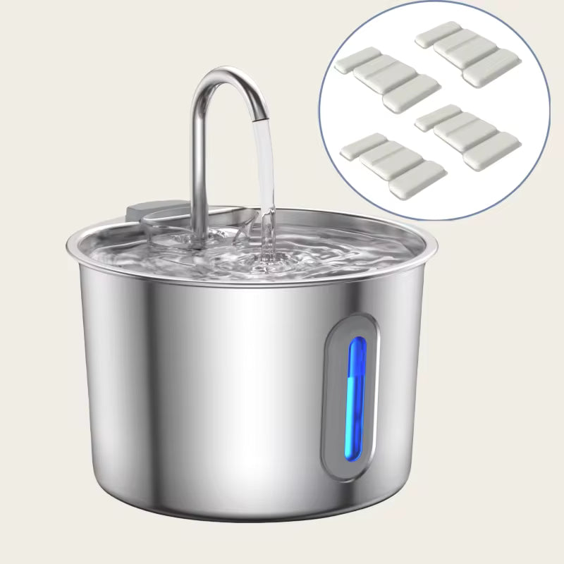 La Fontaine de Jouvence pour Votre Félin — Inox 304, Silencieuse
