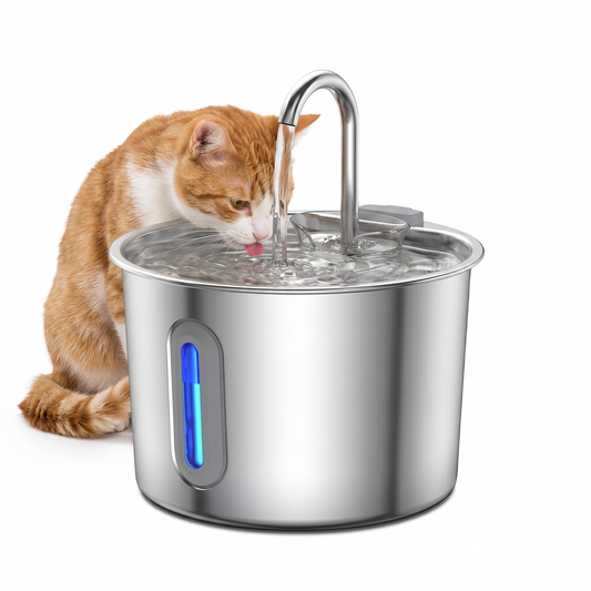 La Fontaine de Jouvence pour Votre Félin — Inox 304, Silencieuse