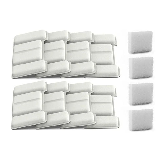 Pack Sérénité JouvenceCat : 8 Filtres Haute Performance + 4 Éponges de Pompe